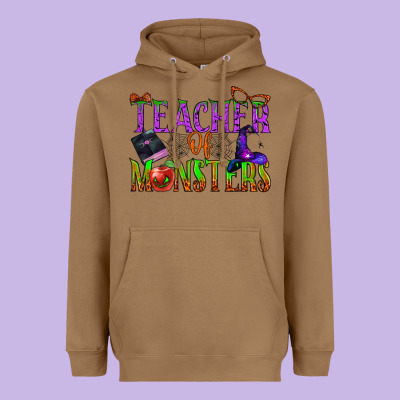 Teacher Of Monsters Heavyweight Hoodie Designed By Bundleandbundleshop