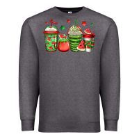 Charcoal Heather watermelon coffee Premium Sweatshirt - Jasminsmagicworld