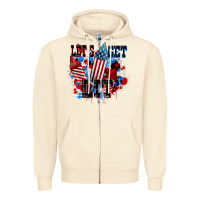 Sandshell Let's get lit 4th of july Zipper Hoodie - CowGirlArtShop