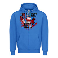 True Royal Let's get lit 4th of july Zipper Hoodie - CowGirlArtShop