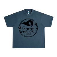 Midnight Navy Camping Urban Heavy Tee - Unal Design