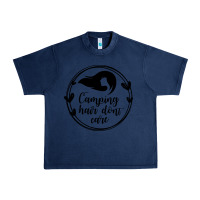 Navy Camping Urban Heavy Tee - Unal Design
