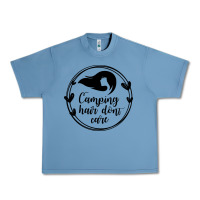 Pebble Blue Camping Urban Heavy Tee - Unal Design