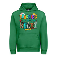 Emerald teaching is a work of heart Urban Hoodie - NancyCooperArtShop
