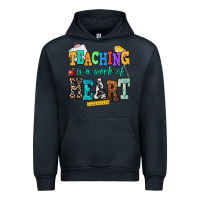 Navy teaching is a work of heart Urban Hoodie - NancyCooperArtShop
