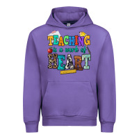 Tulip teaching is a work of heart Urban Hoodie - NancyCooperArtShop