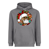 Storm Christmas hippie skeleton santa ornament Heavyweight Hoodie - Artiststas