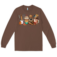 Chestnut cookie coffee cup Long Sleeve Tee - AdoDesignShop