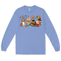 Colony Blue cookie coffee cup Long Sleeve Tee - AdoDesignShop
