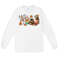White cookie coffee cup Long Sleeve Tee - AdoDesignShop