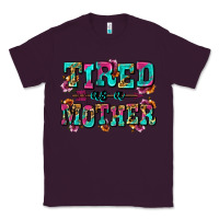 Plum tired as a mother Classic Tee - Zillion Design Studio