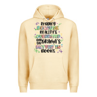 Pina Colada reading because realitys overrated Premium Hoodie - MaliasSmallBusiness