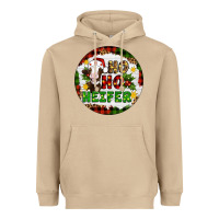 Mushroom Christmas ho ho heifer Heavyweight Hoodie - Artiststas