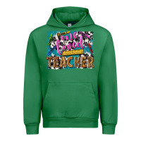 Emerald one loved teacher Urban Hoodie - NancyCooperArtShop