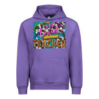 Tulip one loved teacher Urban Hoodie - NancyCooperArtShop