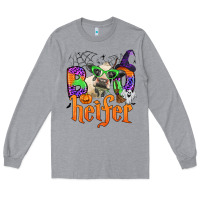 Heather Grey boo heifer Long Sleeve Tee - Zillion Design Studio