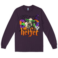 Plum boo heifer Long Sleeve Tee - Zillion Design Studio