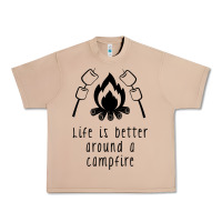 Burro life is better around a campfire Urban Heavy Tee - Unal Design