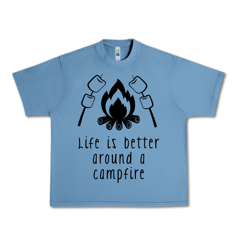 Life Is Better Around A Campfire Urban Heavy Tee by Unal Design | Teevron