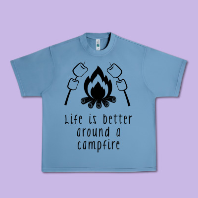 Urban Heavy Tee life is better around a campfire
