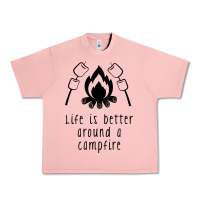 Salmon life is better around a campfire Urban Heavy Tee - Unal Design