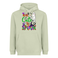 Matcha too cute to spook Heavyweight Hoodie - BundleAndBundleShop