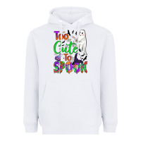 White too cute to spook Heavyweight Hoodie - BundleAndBundleShop