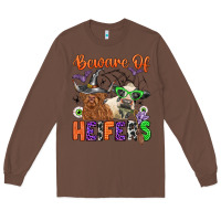Chestnut beware of heifers Long Sleeve Tee - Zillion Design Studio