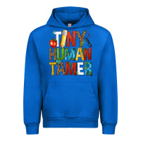 Cobalt tiny human tamer Urban Hoodie - NancyCooperArtShop