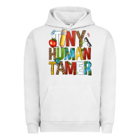 Pigment Lunar Rock tiny human tamer Urban Hoodie - NancyCooperArtShop