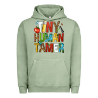 Pigment Oil Green tiny human tamer Urban Hoodie - NancyCooperArtShop