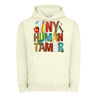Pigment Pistachio tiny human tamer Urban Hoodie - NancyCooperArtShop