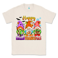 Natural happy hallothanksmas gnomes Classic Tee - texasbilliewilder
