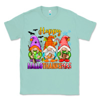 Seafoam happy hallothanksmas gnomes Classic Tee - texasbilliewilder