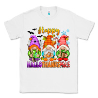 White happy hallothanksmas gnomes Classic Tee - texasbilliewilder