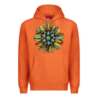 Carrot Gemstone Sunflower Premium Hoodie - RanaPortraitStore