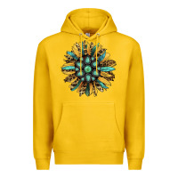 Lemon Gemstone Sunflower Premium Hoodie - RanaPortraitStore