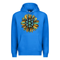 True Royal Gemstone Sunflower Premium Hoodie - RanaPortraitStore