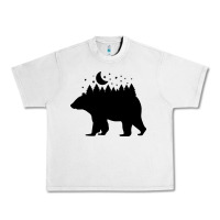 Lunar Rock bear Urban Heavy Tee - Unal Design
