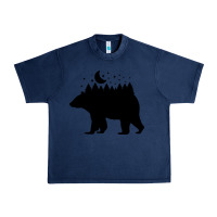 Navy bear Urban Heavy Tee - Unal Design