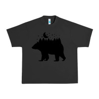 Pigment Black bear Urban Heavy Tee - Unal Design