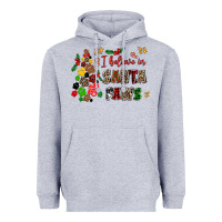 Heather Grey i believe in santa paws Heavyweight Hoodie - AdoDesignShop