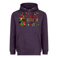 Plum i believe in santa paws Heavyweight Hoodie - AdoDesignShop