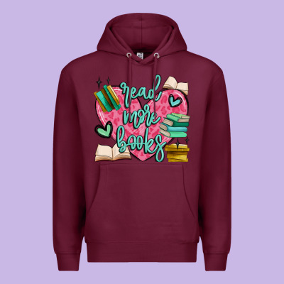 Read More Books Premium Hoodie Designed By Maliassmallbusiness