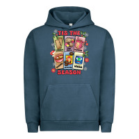 Pigment Midnight Navy this the season tamales pan dulce Urban Hoodie - MaliasSmallBusiness