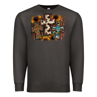Smoke cross background Premium Sweatshirt - JahusDesignShop