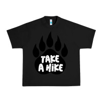 Black take a hike Urban Heavy Tee - Unal Design