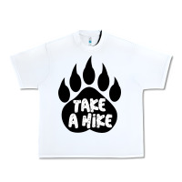 White take a hike Urban Heavy Tee - Unal Design