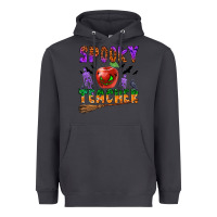 Smoke spooky teacher Heavyweight Hoodie - BundleAndBundleShop