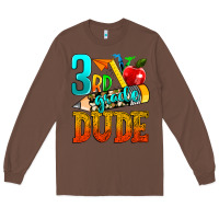 Chestnut 3rd grade dude Long Sleeve Tee - texasbilliewilder